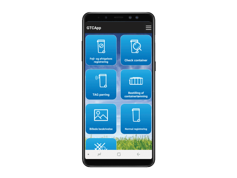 GTC APP til affaldsindsamling