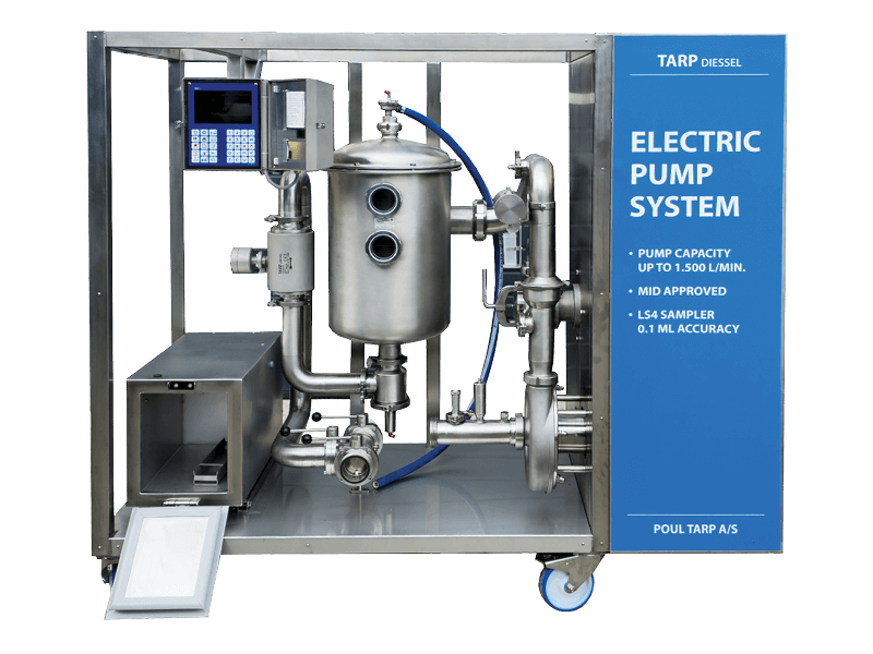 Stationært pumpesystem op til 1.500 l/min.
