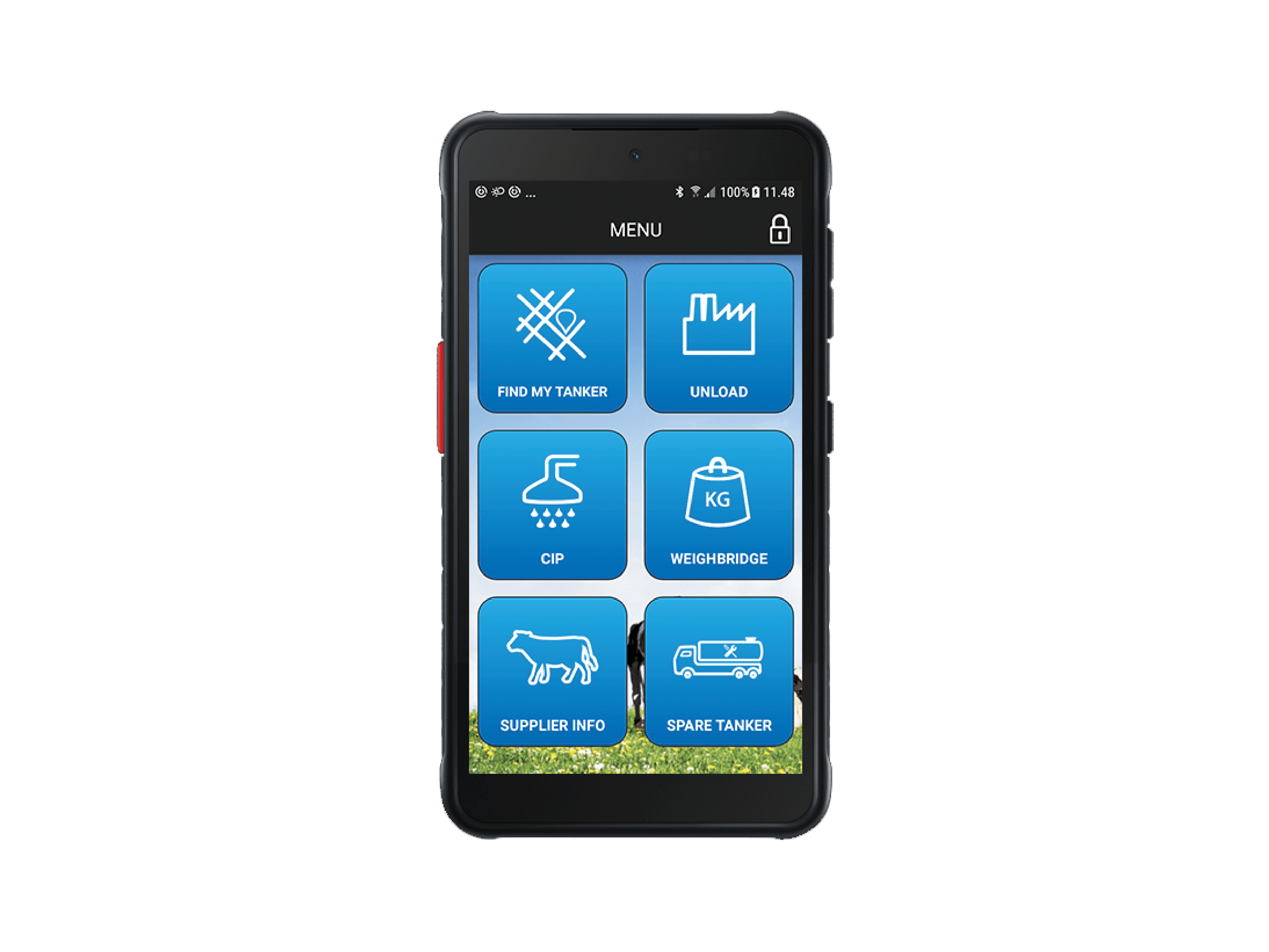 APP til mælkeindsamling